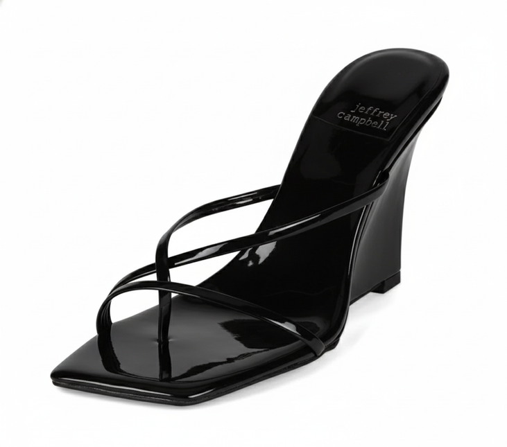 JEFFREY CAMPBELL BISCOTTI Women Sandals - Black