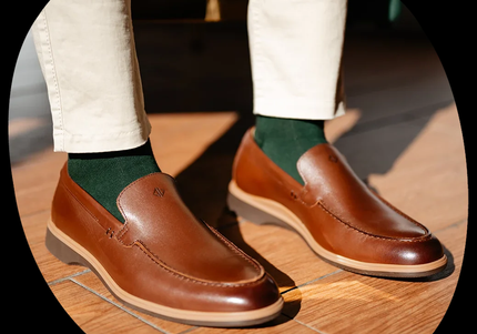AMBERJACK MEN DRESS SOCKS - Olive NYCK - New York City Kicks AMBERJACK MEN DRESS SOCKS - Olive NYCK - New York City Kicks
