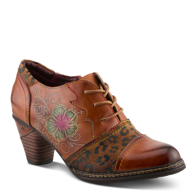 L'ARTISTE HUNTEERA WOMEN SHOES  - Camel Multi