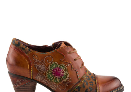 L'ARTISTE HUNTEERA WOMEN SHOES  - Camel Multi