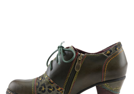 L'ARTISTE HUNTEERA WOMEN SHOES  - Olive Multi