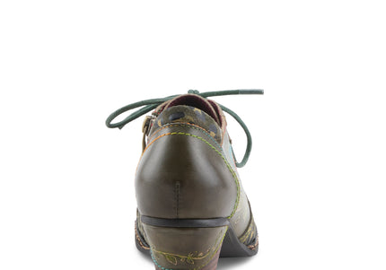 L'ARTISTE HUNTEERA WOMEN SHOES  - Olive Multi