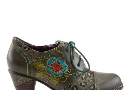 L'ARTISTE HUNTEERA WOMEN SHOES  - Olive Multi