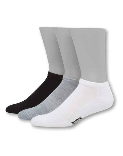 Hanes HT1L3 Men's 1901 Heritage Half Cushion Low Cut Socks 3-Pack NYCK - New York City Kicks