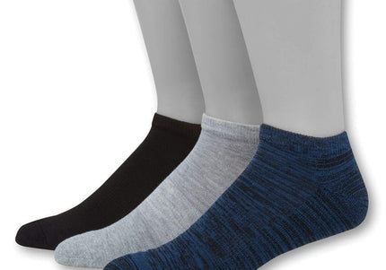 Hanes HT1L3 Men's 1901 Heritage Half Cushion Low Cut Socks 3-Pack NYCK - New York City Kicks