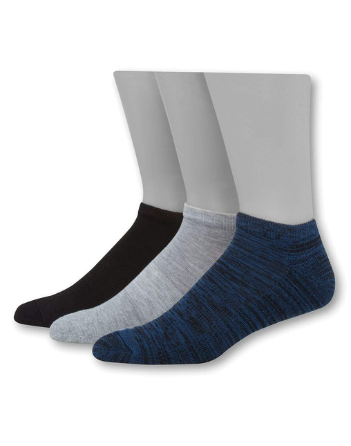 Hanes HT1L3 Men's 1901 Heritage Half Cushion Low Cut Socks 3-Pack NYCK - New York City Kicks
