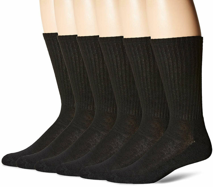 Hanes Hanes Mens Cushion Crew Socks 6pack NYCK - New York City Kicks
