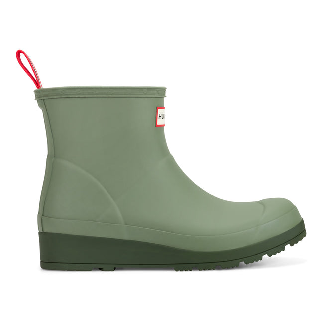 HUNTER W PLAY SHORT BOOT WOMEN RAIN BOOTS - Green