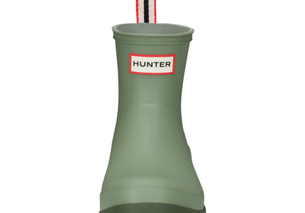 HUNTER W PLAY SHORT BOOT WOMEN RAIN BOOTS - Green