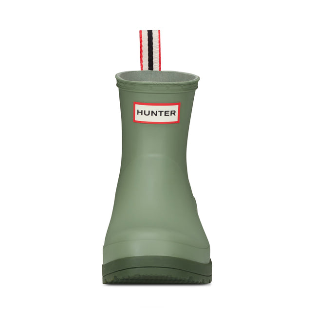 HUNTER W PLAY SHORT BOOT WOMEN RAIN BOOTS - Green