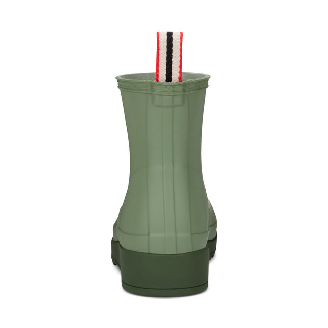 HUNTER W PLAY SHORT BOOT WOMEN RAIN BOOTS - Green