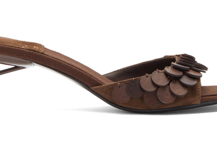 JEFFREY CAMPBELL ISLARA WOMEN HEELS - Brown Combo