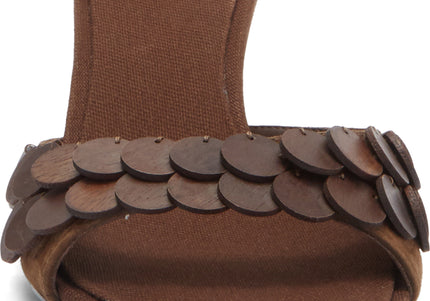 JEFFREY CAMPBELL ISLARA WOMEN HEELS - Brown Combo