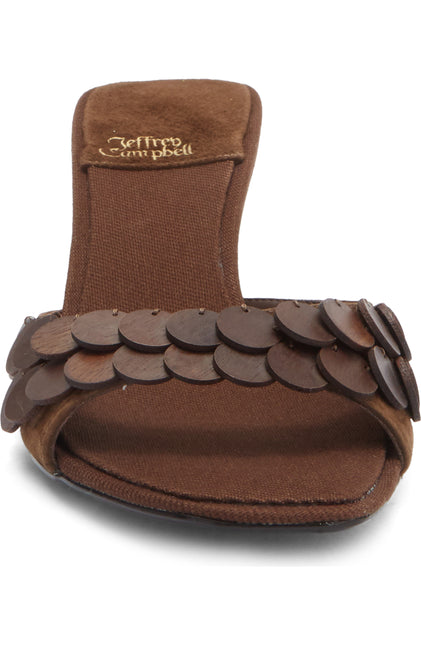 JEFFREY CAMPBELL ISLARA WOMEN HEELS - Brown Combo