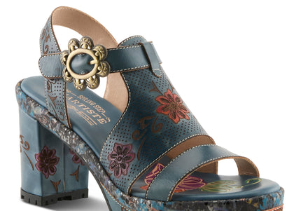 L'ARTISTE JAWDROP WOMEN SANDALS - Navy Multi