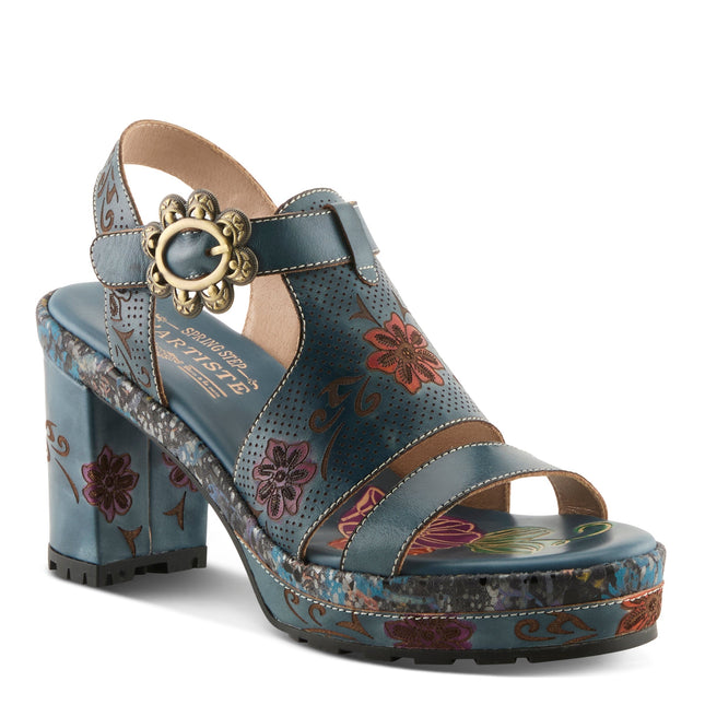 L'ARTISTE JAWDROP WOMEN SANDALS - Navy Multi