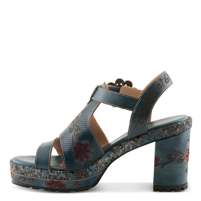 L'ARTISTE JAWDROP WOMEN SANDALS - Navy Multi