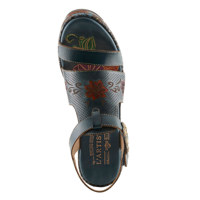 L'ARTISTE JAWDROP WOMEN SANDALS - Navy Multi