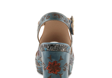 L'ARTISTE JAWDROP WOMEN SANDALS - Navy Multi