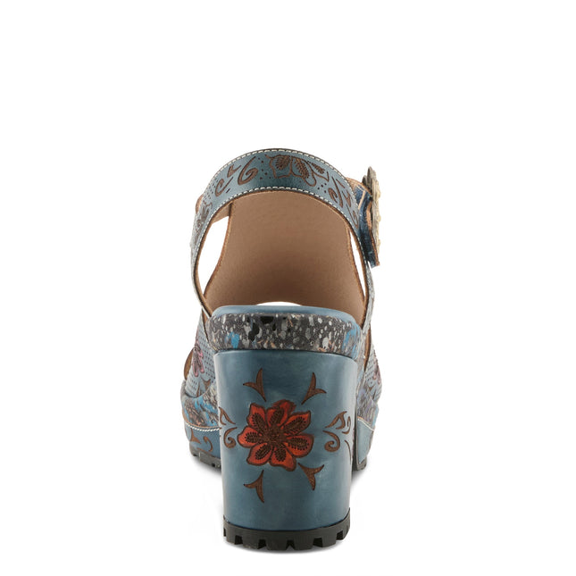 L'ARTISTE JAWDROP WOMEN SANDALS - Navy Multi