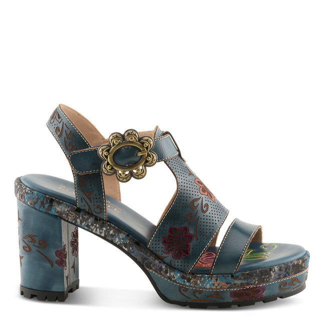 L'ARTISTE JAWDROP WOMEN SANDALS - Navy Multi