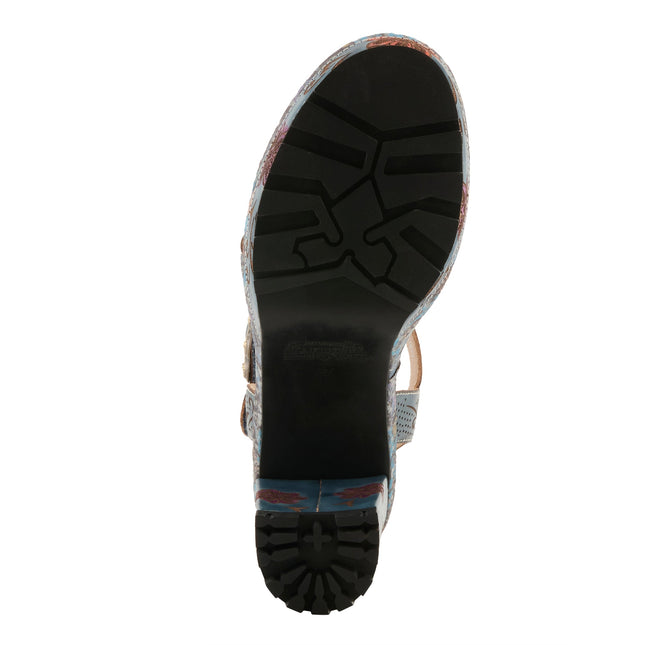 L'ARTISTE JAWDROP WOMEN SANDALS - Navy Multi