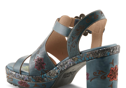 L'ARTISTE JAWDROP WOMEN SANDALS - Navy Multi