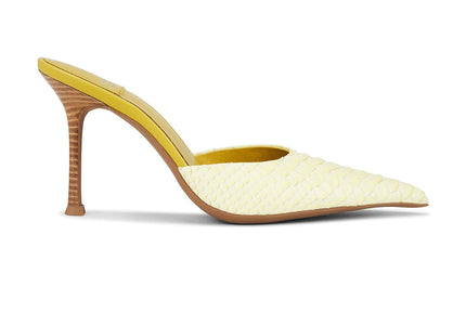 JEFFREY CAMPBELL ROBYN Women Heels - Yellow Snake