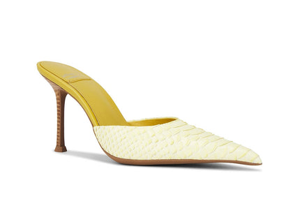 JEFFREY CAMPBELL ROBYN Women Heels - Yellow Snake