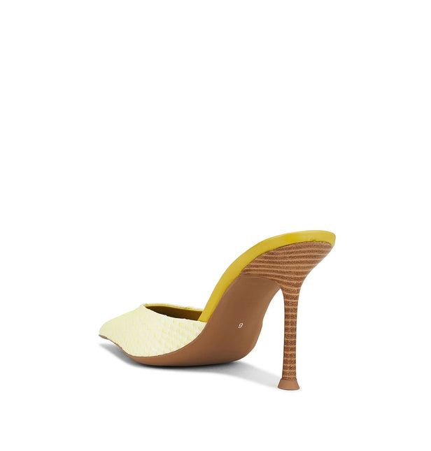 JEFFREY CAMPBELL ROBYN Women Heels - Yellow Snake