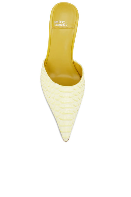 JEFFREY CAMPBELL ROBYN Women Heels - Yellow Snake