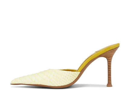 JEFFREY CAMPBELL ROBYN Women Heels - Yellow Snake