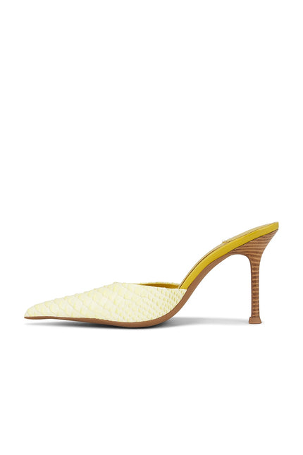 JEFFREY CAMPBELL ROBYN Women Heels - Yellow Snake