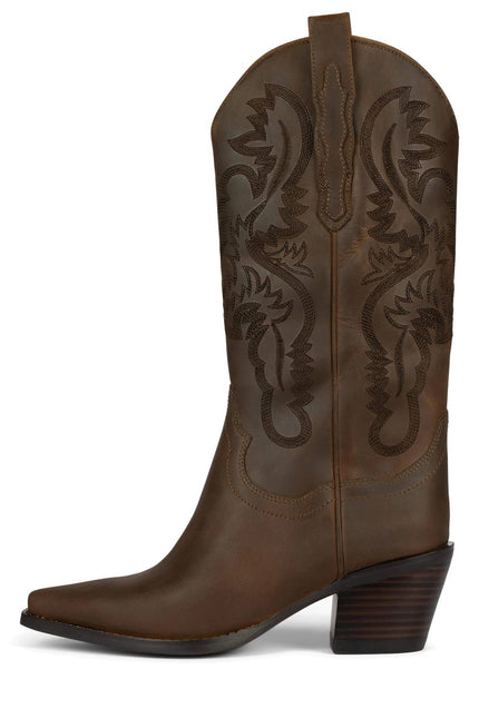 JEFFREY CAMPBELL DAGGET METALIC WOMEN BOOTS