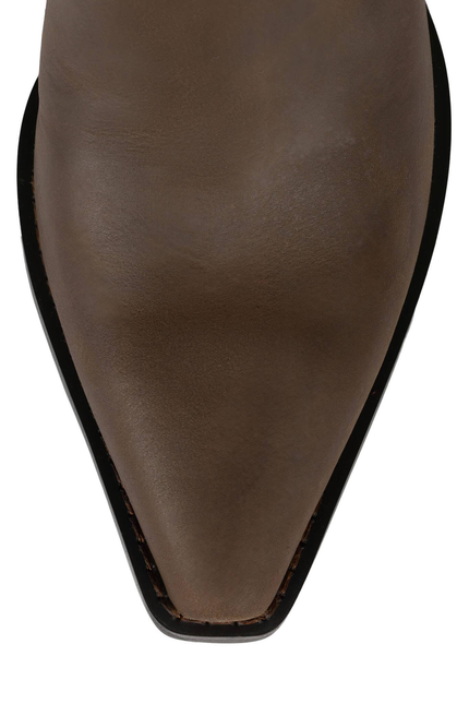 JEFFREY CAMPBELL DAGGET METALIC WOMEN BOOTS