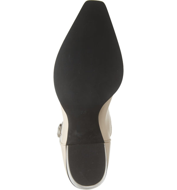 JEFFREY CAMPBELL DAGGET METALIC WOMEN BOOTS