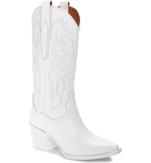 JEFFREY CAMPBELL DAGGET METALIC WOMEN BOOTS