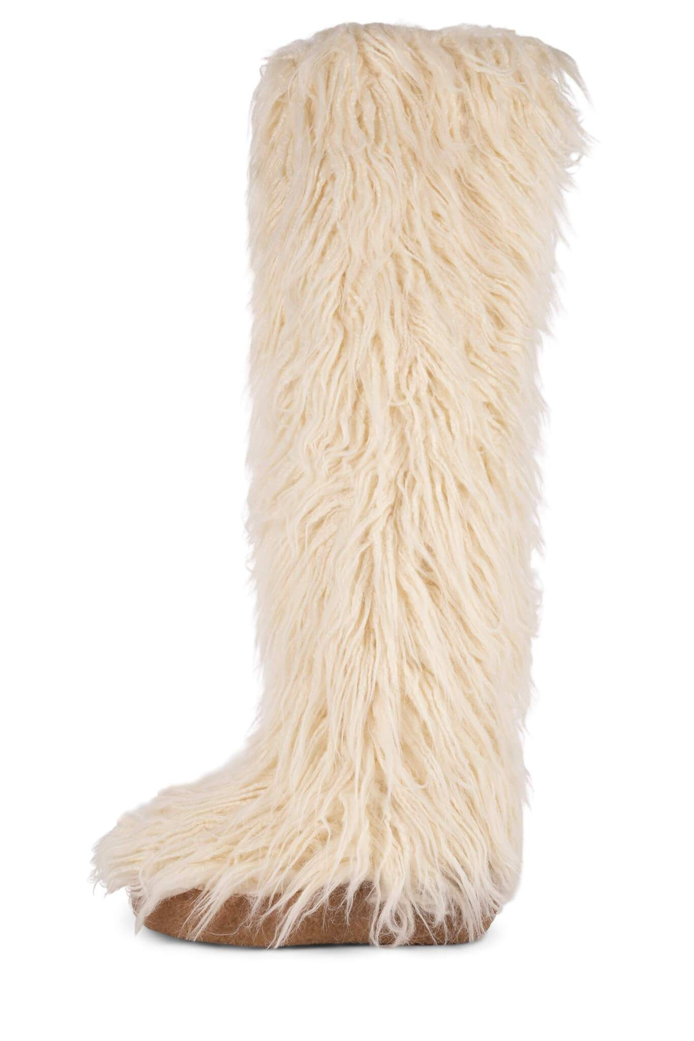 Jeffrey campbell 2025 shearling boots
