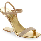 Natural Suede Gold