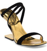 Black Suede Gold