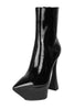Black Crinkle Patent