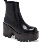 Black Crinkle Patent