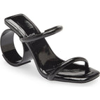 Black Crinkle Patent