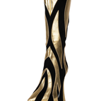 Black Suede Gold