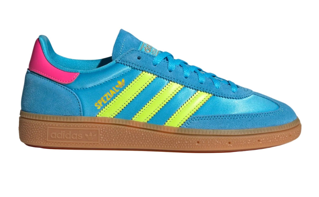 ADIDAS HANDBALL SPEZIAL WOMEN SNEAKERS - Sky Rush/ Solar Yellow/Lucid Pink