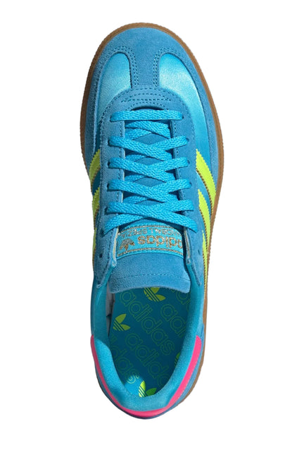 ADIDAS HANDBALL SPEZIAL WOMEN SNEAKERS - Sky Rush/ Solar Yellow/Lucid Pink