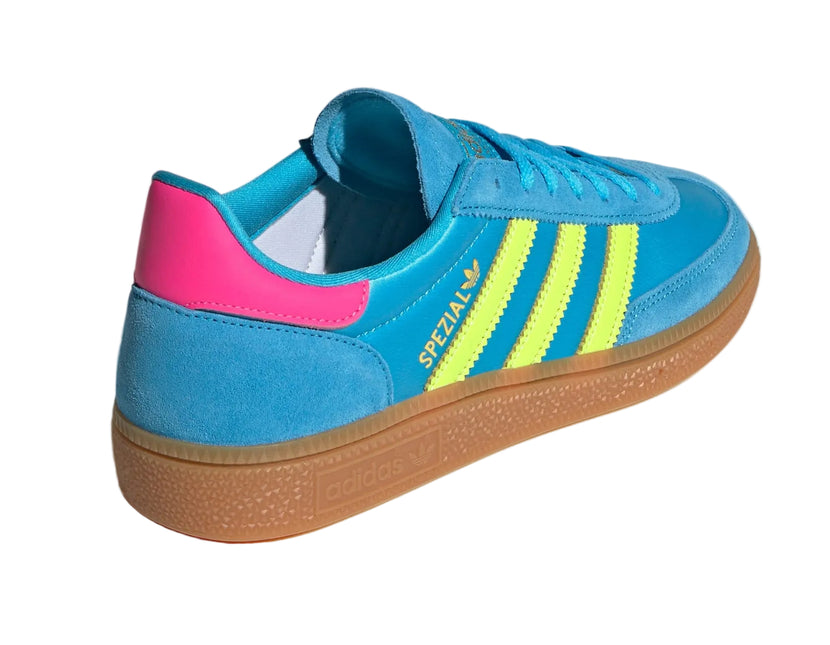 ADIDAS HANDBALL SPEZIAL WOMEN SNEAKERS - Sky Rush/ Solar Yellow/Lucid Pink