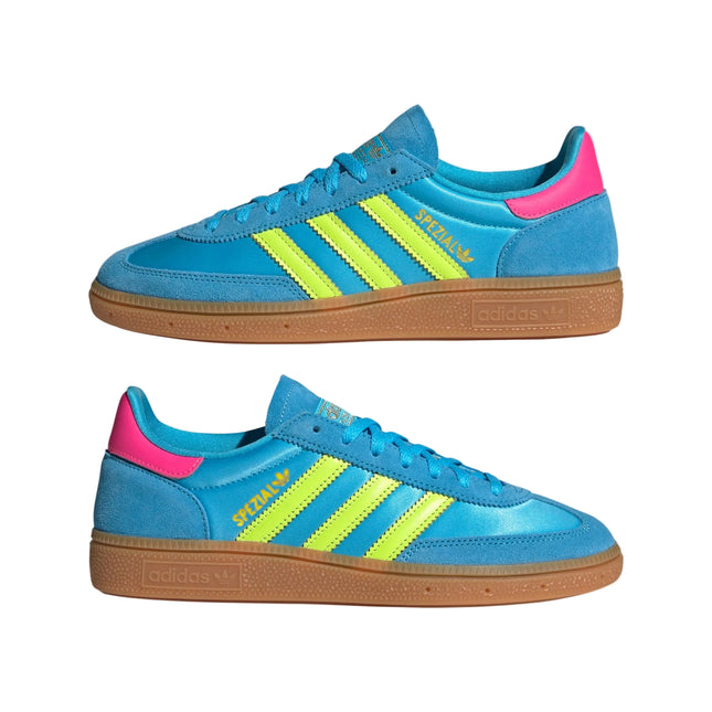 ADIDAS HANDBALL SPEZIAL WOMEN SNEAKERS - Sky Rush/ Solar Yellow/Lucid Pink