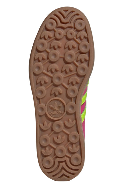 ADIDAS GAZELLE BOLD WOMEN SNEAKERS - Semi Lucid Fuchsia/Solar Slime/Gold Metallic