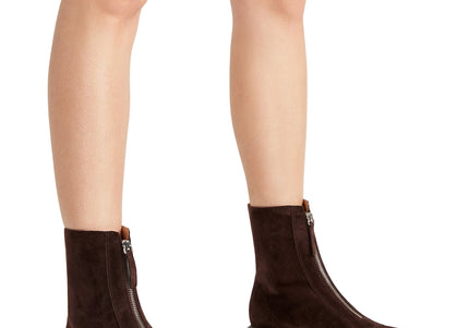 STEVE MADDEN JONES WOMEN BOOTS - Brown Suede